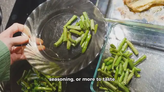 'Video thumbnail for green bean recipe'