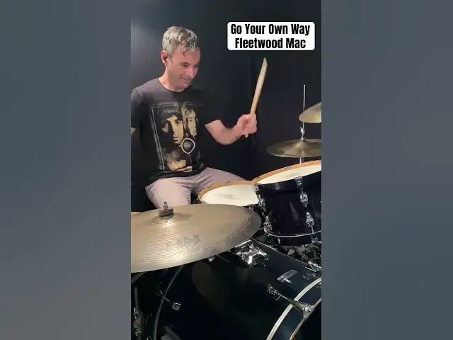 'Video thumbnail for “Go Your Own Way” - Fleetwood Mac | Drum Cover | Drum Lessons | Rock Songs On Drums'