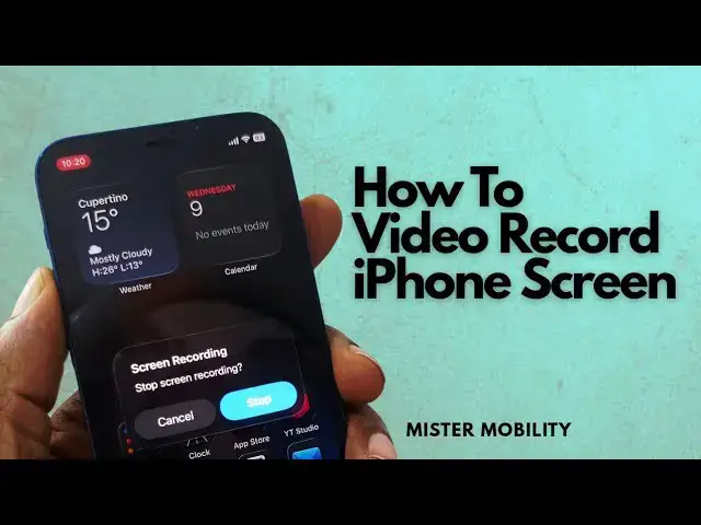 'Video thumbnail for How To Video Record Your iPhone Screen'