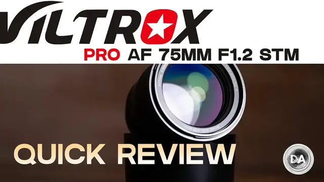 Video thumbnail for Viltrox Pro AF 75mm F1.2 STM Quick Review (on the 40MP Fuji X-T5)