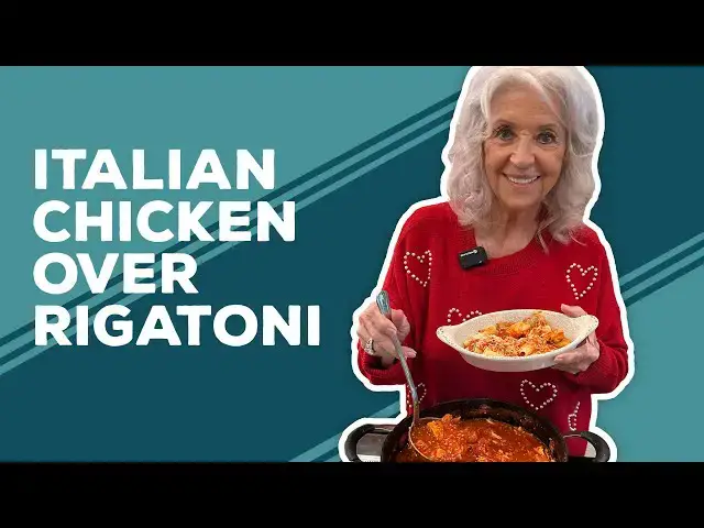 Video thumbnail for Love & Best Dishes: Italian Chicken Over Rigatoni Recipe | Valentine's Day Dinner Ideas