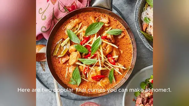 Video thumbnail for thai curry recipe
