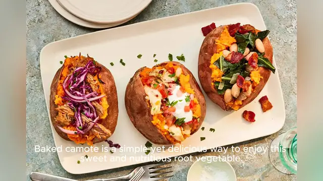 Video thumbnail for baked camote recipe