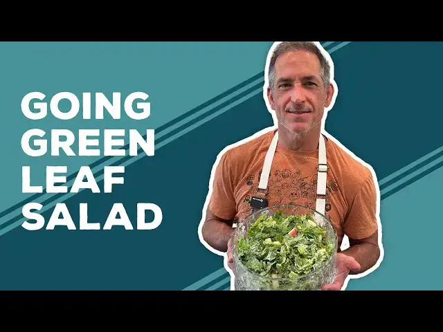 Video thumbnail for Love & Best Dishes: Going Green Leaf Salad Recipe | Healthy Fall Salad Recipe Ideas