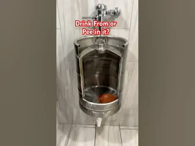 Video thumbnail for Coolest Keg Toilet Ever