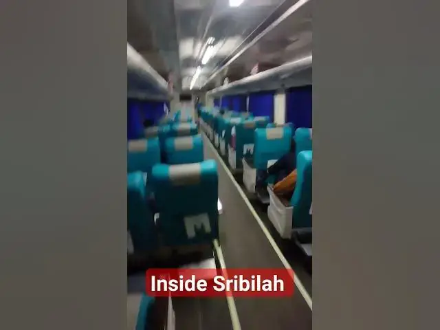 'Video thumbnail for inside Sribilah Utama Train Medan - Rantau Prapat #sribilah #keretaapi #kaisumatra'