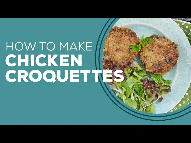 Video thumbnail for Blast from the Past: Chicken Croquettes with a Creole Sauce Recipe | Chicken Dinner Ideas