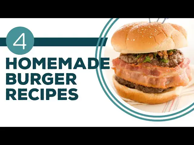 Video thumbnail for Full Episode Fridays: Burger Banquet | 4 Homemade Burger Recipes