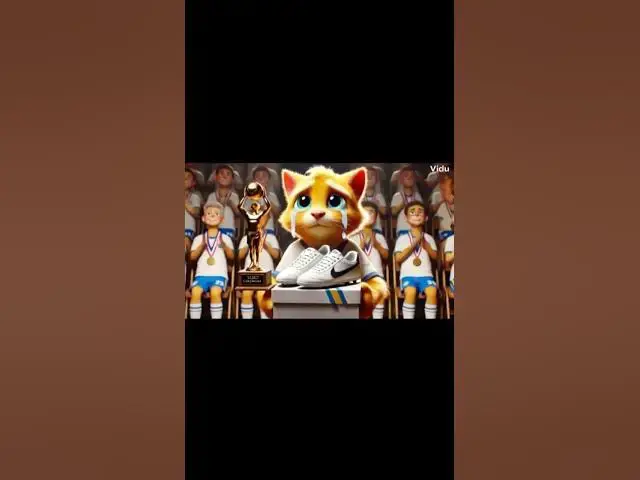 Video thumbnail for Cat Ronaldo footballer story￼ Sid #subscribe #cat #kittty #youtuberlife #mychannel #youtuberchannel