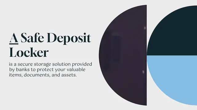 Video thumbnail for Why Do You Need A Safe Deposit Locker?