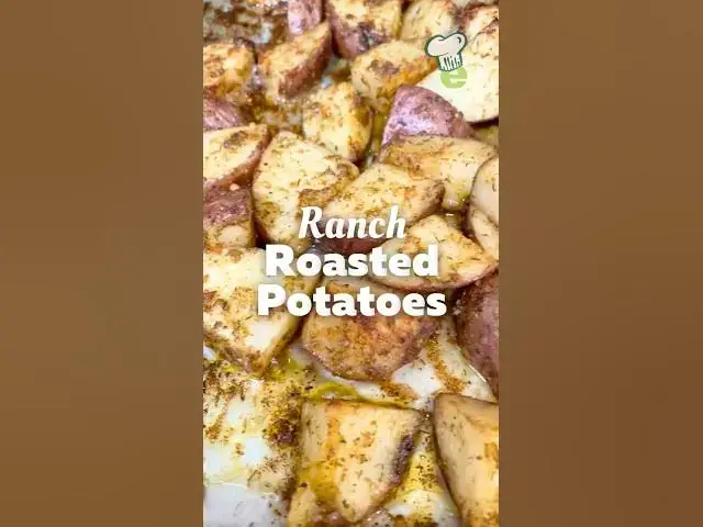 'Video thumbnail for Ranch Roasted Potatoes with Low Sodium Ranch Seasoning #shorts 🥔🔥'