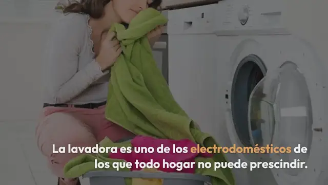 'Video thumbnail for Un truco sencillo y económico para eliminar los malos olores de la lavadora:'