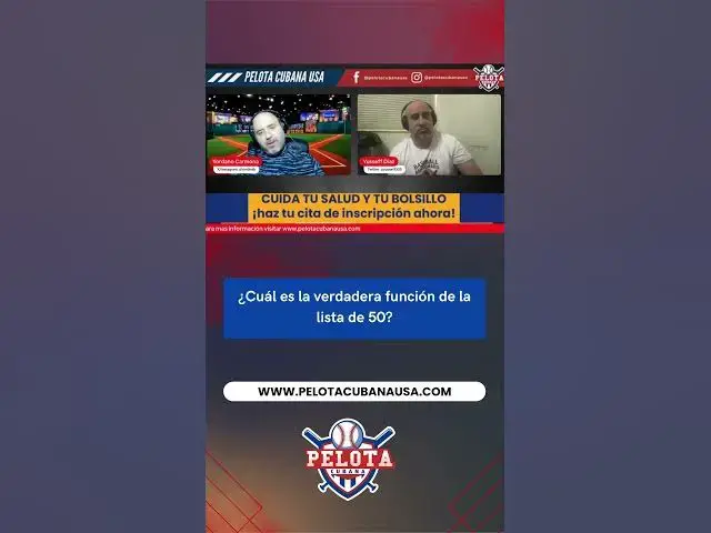 Video thumbnail for ¿Cuál es la verdadera función de la lista de 50 para el Clásico Mundial?