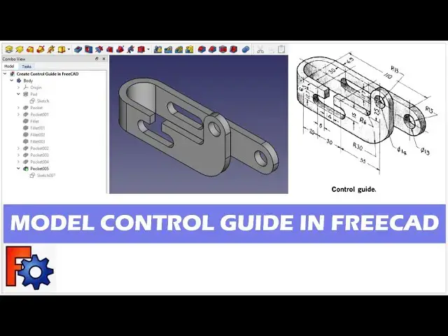'Video thumbnail for Create Control Guide in FreeCAD | Mechnexus | FreeCAD Tutorial |'