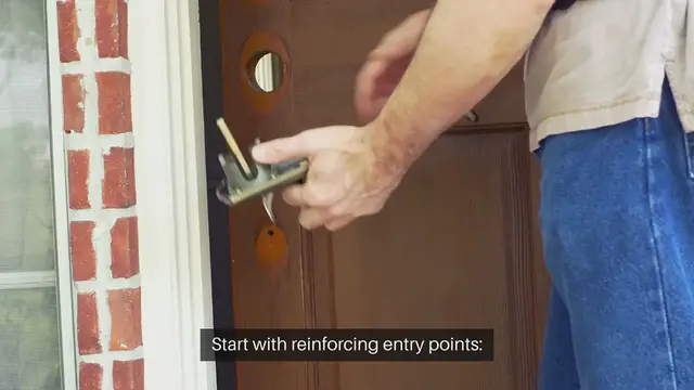 Video thumbnail for How To Secure Your Home Against Break Ins