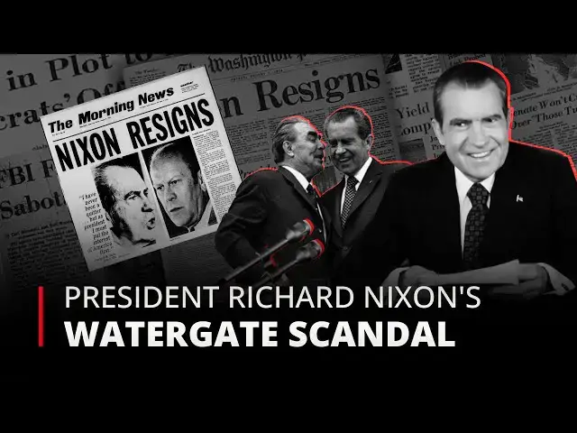 Video thumbnail for Watergate Scandal: The Final Secrets of President Richard Nixon | 12am News