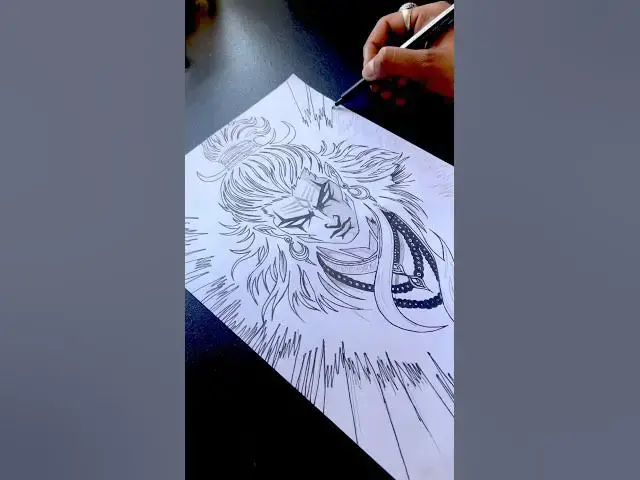 Video thumbnail for MAHAKAAL 😱👌🏻👌🏻👌🏻 #art #creative #artist #trendingshorts #like #reels #shiv #mahadev