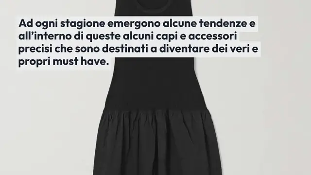 Video thumbnail for Il vestito combinato è l’IT dress di stagione