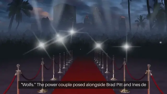 Video thumbnail for "George and Amal Clooney Dazzle on Red Carpet at Venice Film Festival’s 'Wolfs' Premiere"