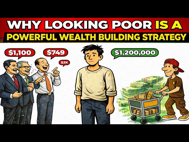Video thumbnail for Why Looking Poor Is a Powerful Wealth Building Strategy