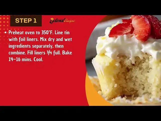 Video thumbnail for Easy Tres Leches Cupcakes Recipe – Moist & Authentic