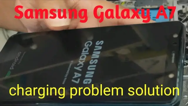 Video thumbnail for Samsung Galaxy A7 Charging Problem Solution