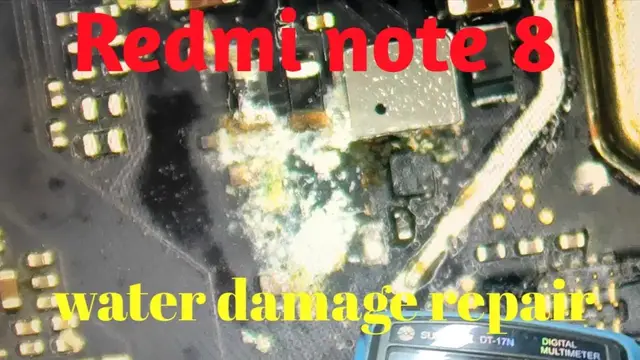 Video thumbnail for Redmi note 8 water damage repair