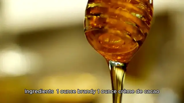 Video thumbnail for brandy alexander recipe