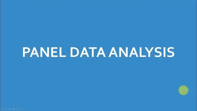 Video thumbnail for Panel Data Analysis Part 1 | Pooled OLS, Fixed Effect, Random Effect