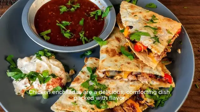 Video thumbnail for Chicken Quesadillas Recipe