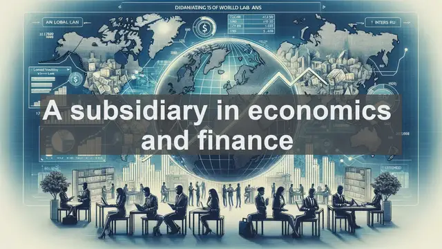 Video thumbnail for "A subsidiary" in economics and finance