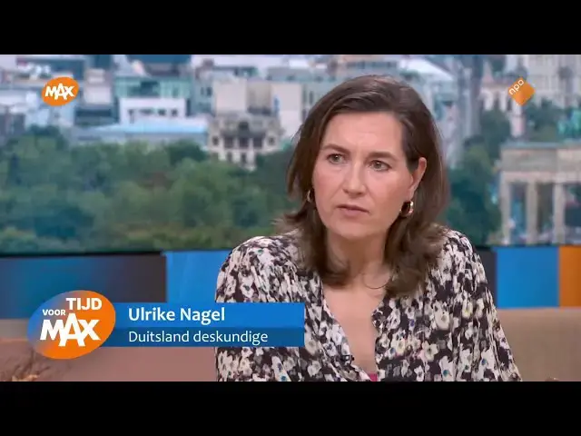 Video thumbnail for 2025-02-24 Ulrike Nagel bij Tijd voor Max - over de uitslag van de Duitse parlementsverkiezingen