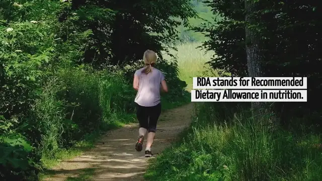 Video thumbnail for What Does Rda Stand For In Nutrition