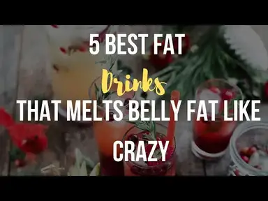 'Video thumbnail for 5 Best fat cutter drinks to melt belly fat like crazy'