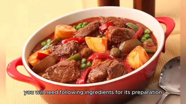 Video thumbnail for caldereta recipe