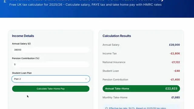 Video thumbnail for Income Tax Calculator