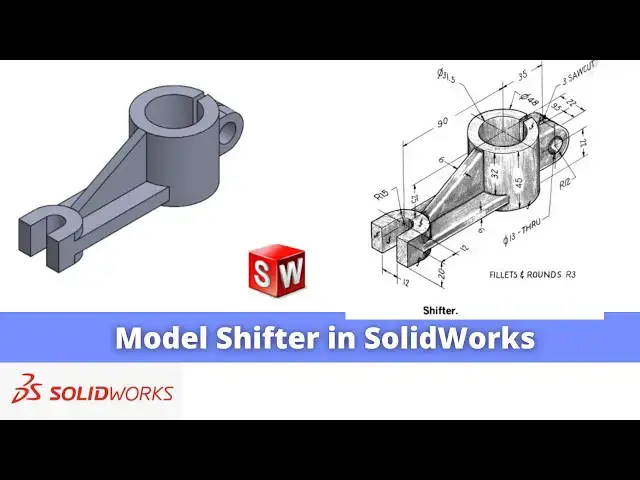 'Video thumbnail for Model Shifter in SolidWorks  | SolidWorks Tutorial | SolidWorks Part Modeling |'