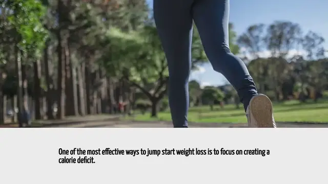Video thumbnail for How To Jump Start Weight Loss
