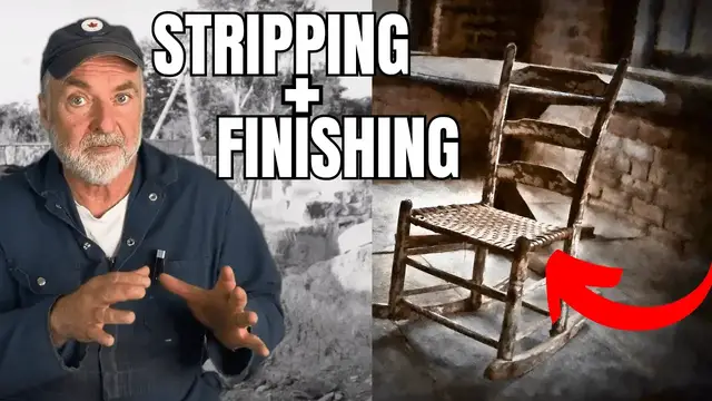 Video thumbnail for How to Refurbish Antique Wood Furniture (Example: Rocking Chair)