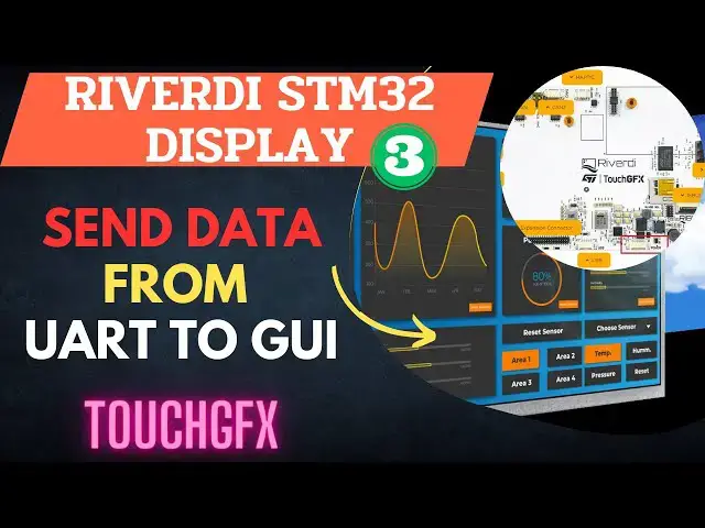 Video thumbnail for Riverdi STM32 Display #3. How to send Data from UART to UI