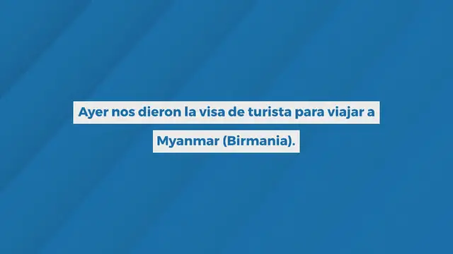 Video thumbnail for Viajar a Myanmar: Tramitar visa de Birmania en Bangkok
