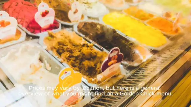 Video thumbnail for golden chick menu Price