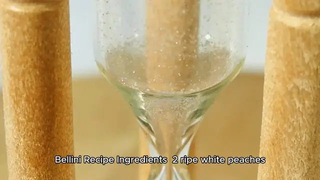 Video thumbnail for Bellini recipe