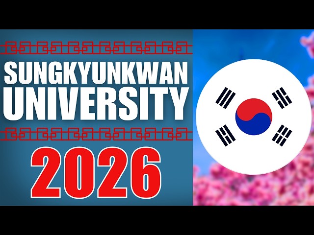 Video thumbnail for Applying to Sungkyunkwan University with Scholarship | Study in South Korea