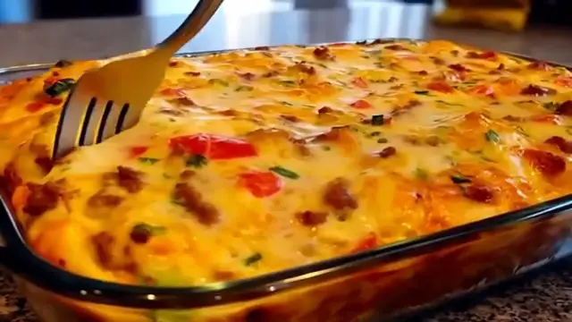 'Video thumbnail for Vegan Breakfast Casserole'