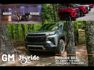 'Video thumbnail for GM Joyride #3: 2024 Chevy Traverse Review & Contemporaneous Truck Stumper Resolutions'
