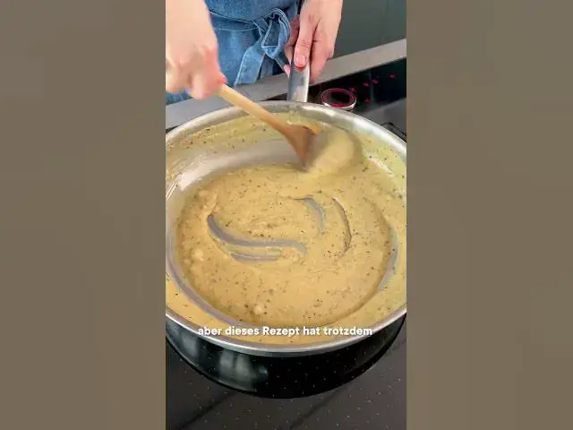 Video thumbnail for Cacio e Pepe – vegan und extra cremig 💛