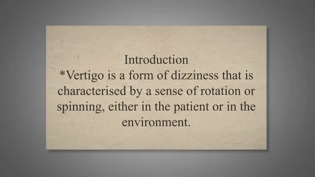 'Video thumbnail for Conquer Vertigo: Discover all you need to know from Spinning to Stability'