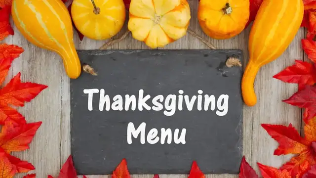 Video thumbnail for Thanksgiving Menu Prices