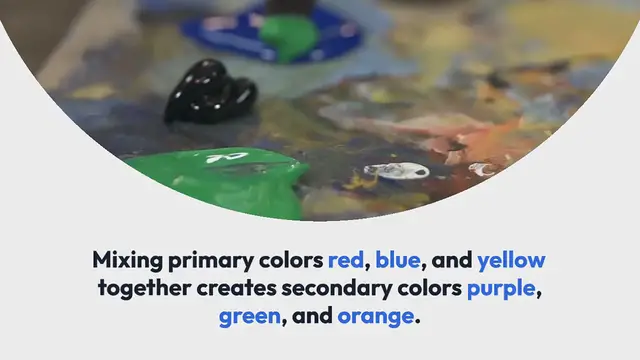 Video thumbnail for What color does red blue and brown make?